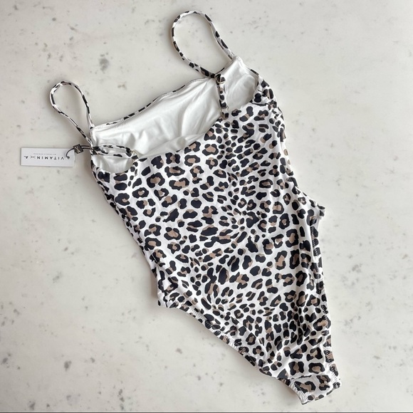 Vitamin A Leopard Print One Piece Swimsuit - Picture 7 of 9